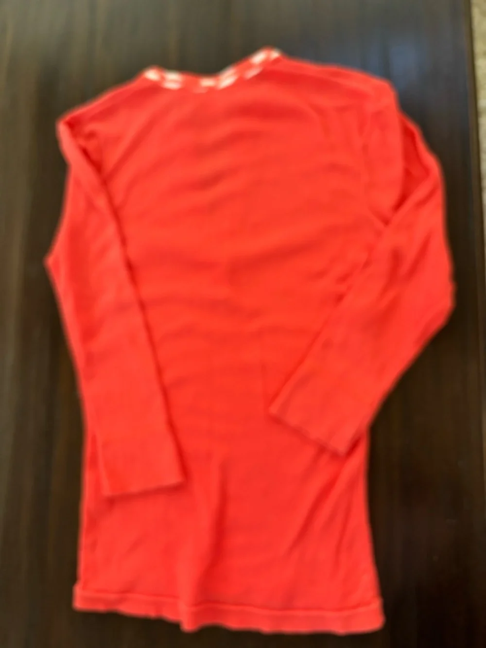 Tory Burch Coral Long-Sleeve Tunic Top